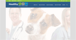 Desktop Screenshot of healthyanimals.org